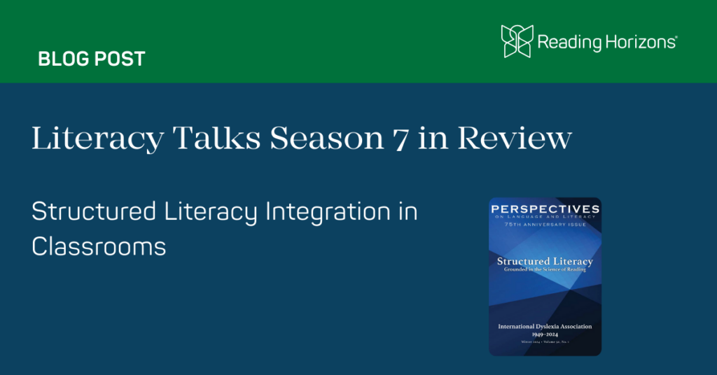 Literacy Talks Season 7 Finale Blog Post featured image