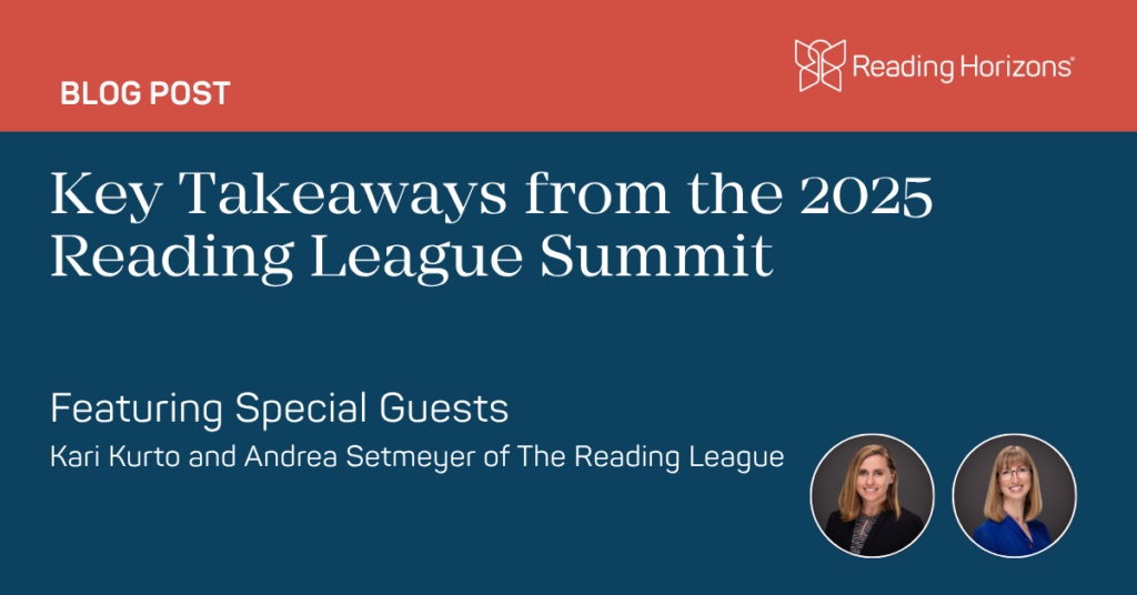 The Reading League Summit Blog Post Featured Image